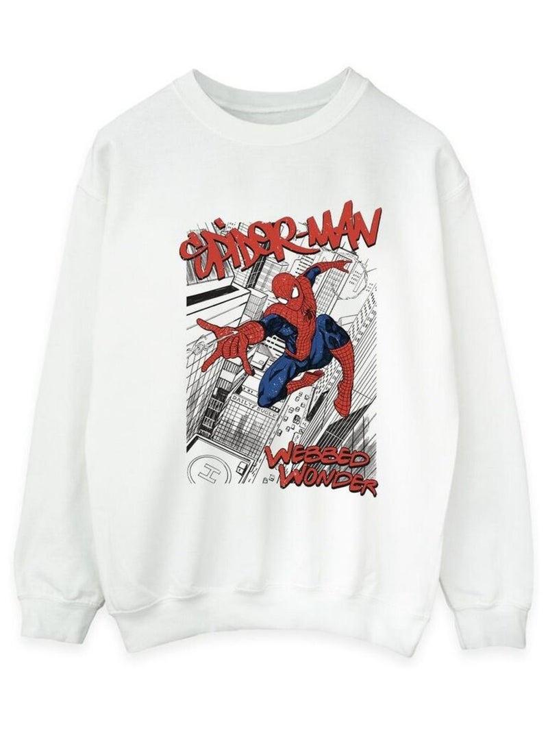 Marvel - Sweat Blanc - Kiabi