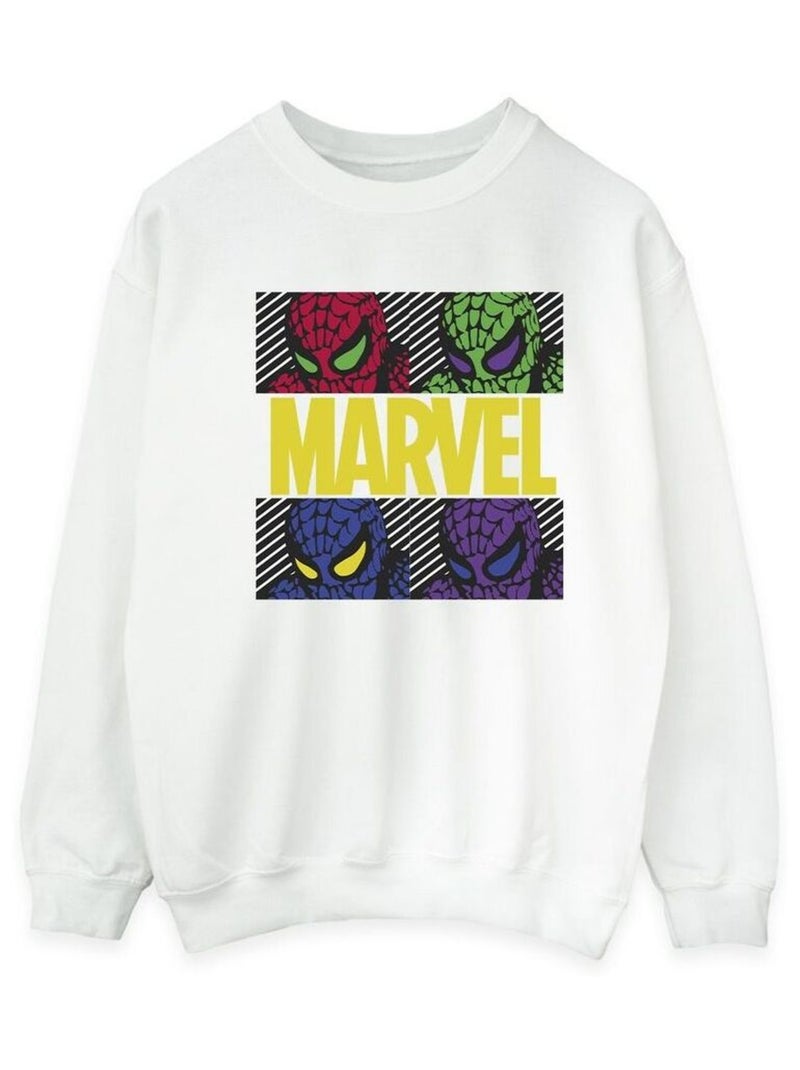 Marvel - Sweat Blanc - Kiabi