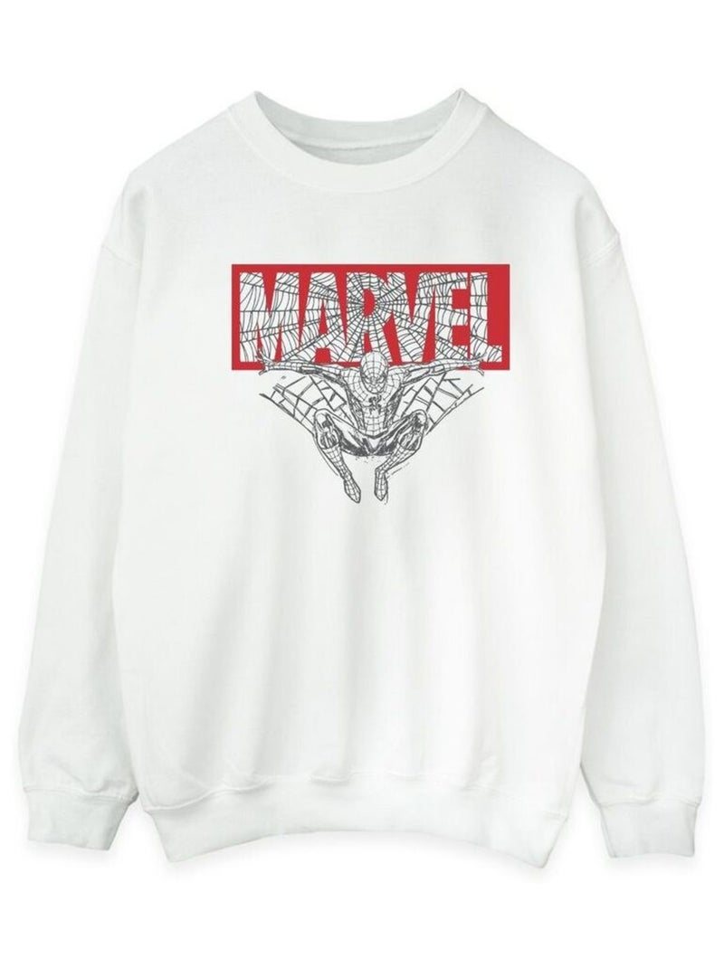 Marvel - Sweat Blanc - Kiabi