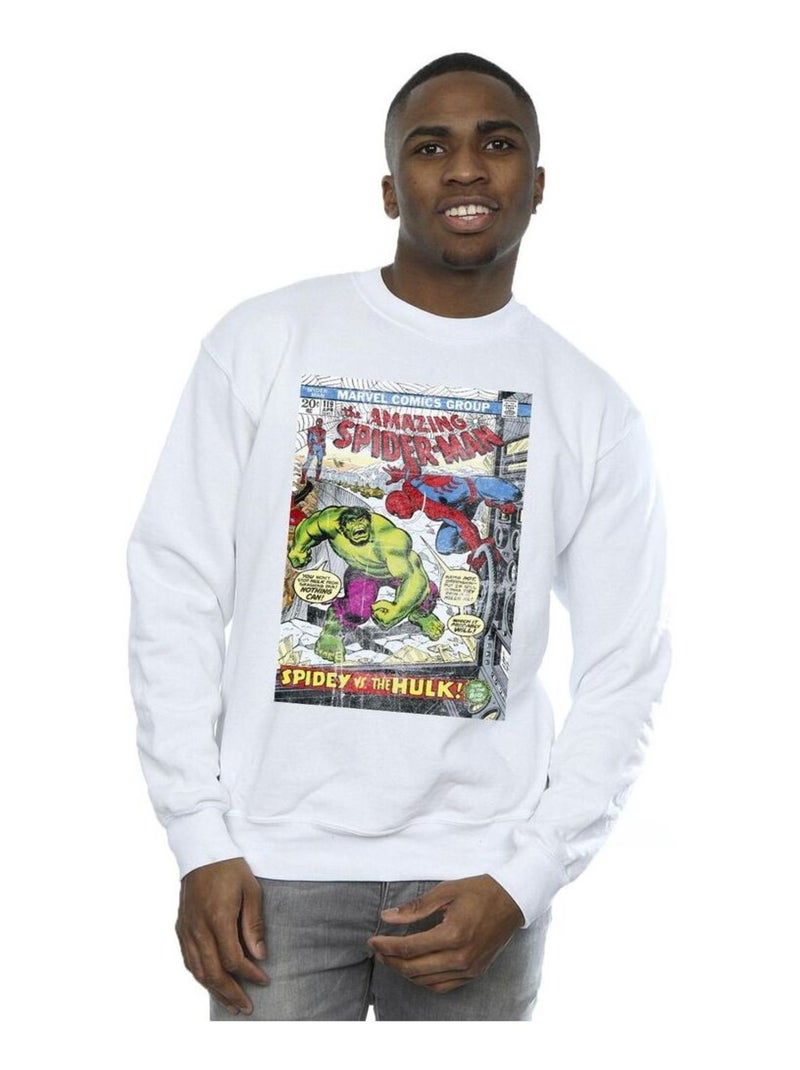 Marvel - Sweat Blanc - Kiabi