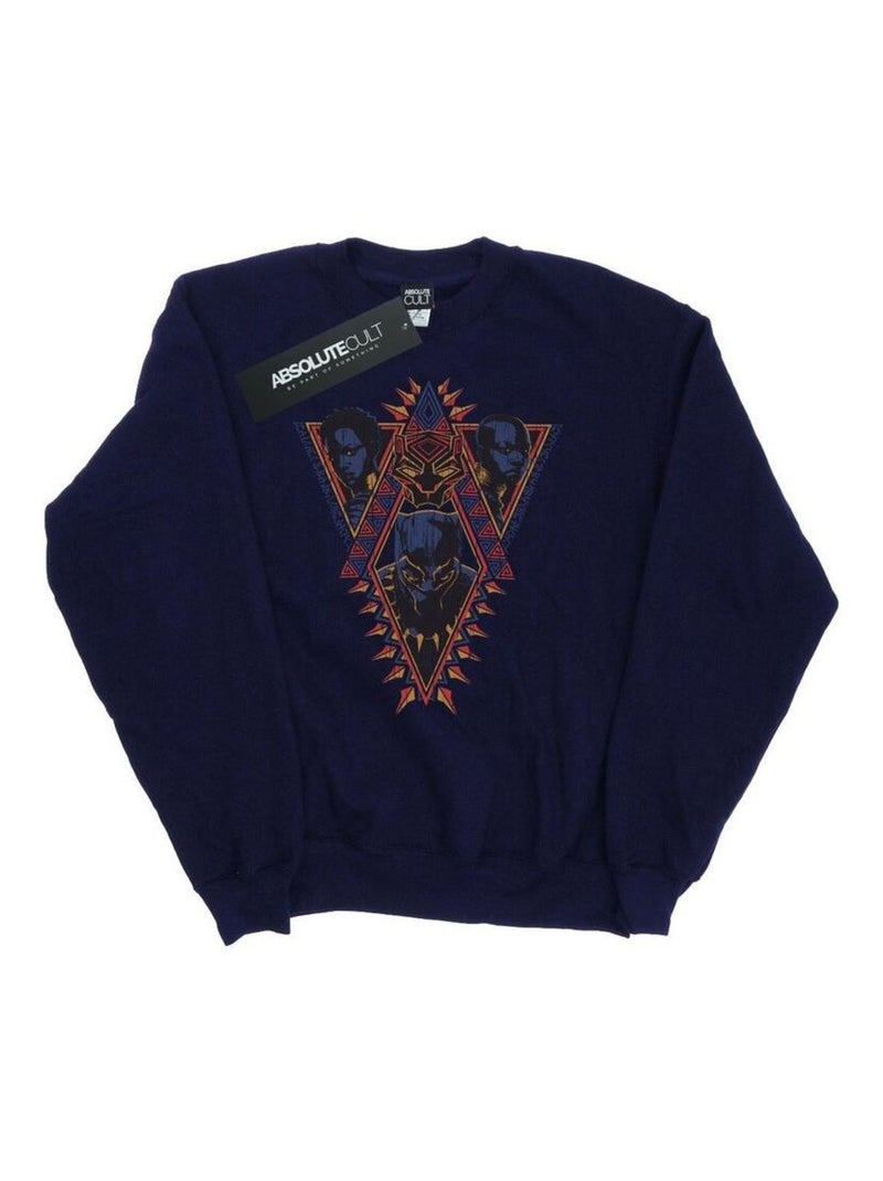Marvel - Sweat Bleu marine - Kiabi