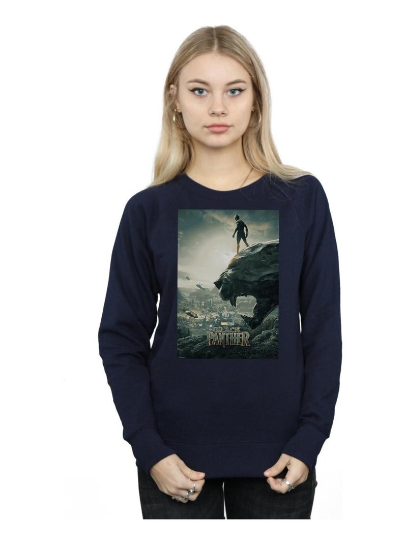 Marvel - Sweat Bleu marine - Kiabi
