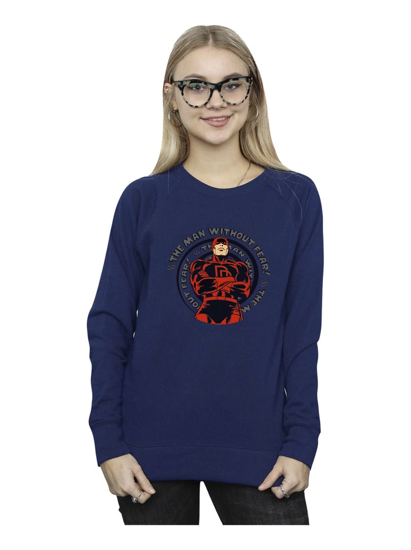 Marvel - Sweat Bleu marine - Kiabi