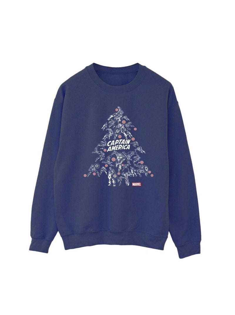 Marvel - Sweat Bleu marine - Kiabi