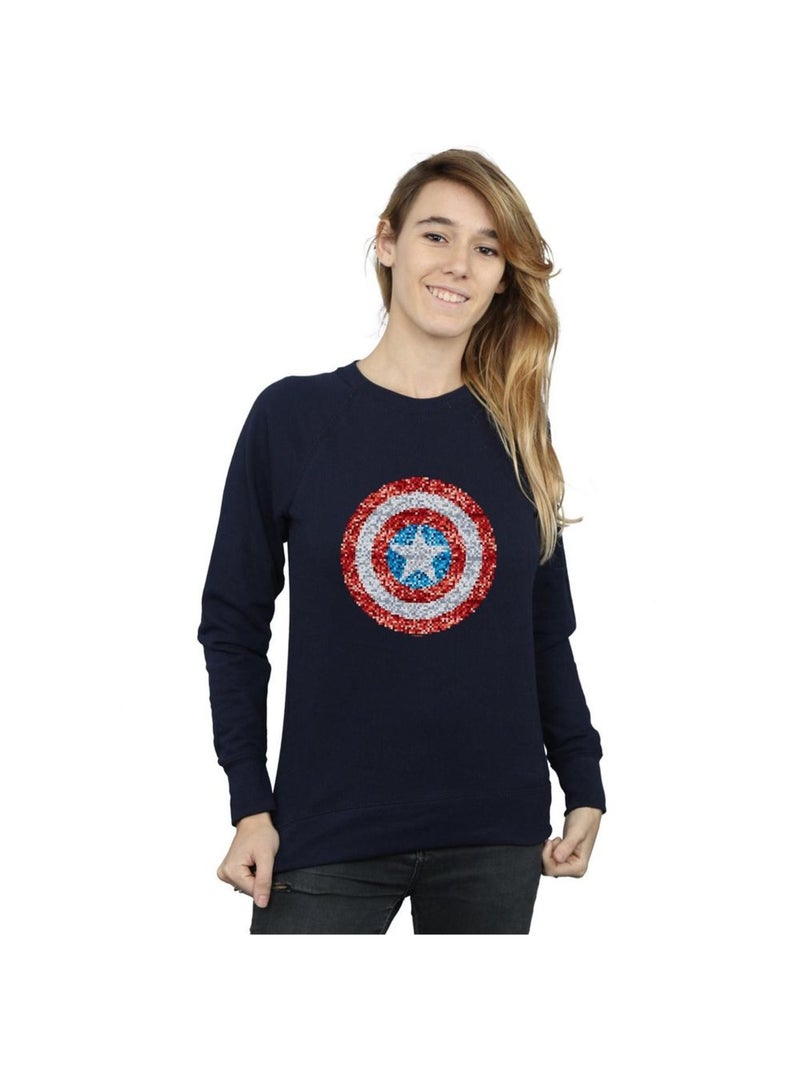 Marvel - Sweat Bleu marine - Kiabi