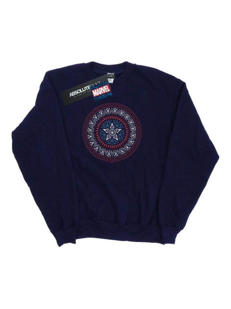 Marvel - Sweat Bleu marine - Kiabi
