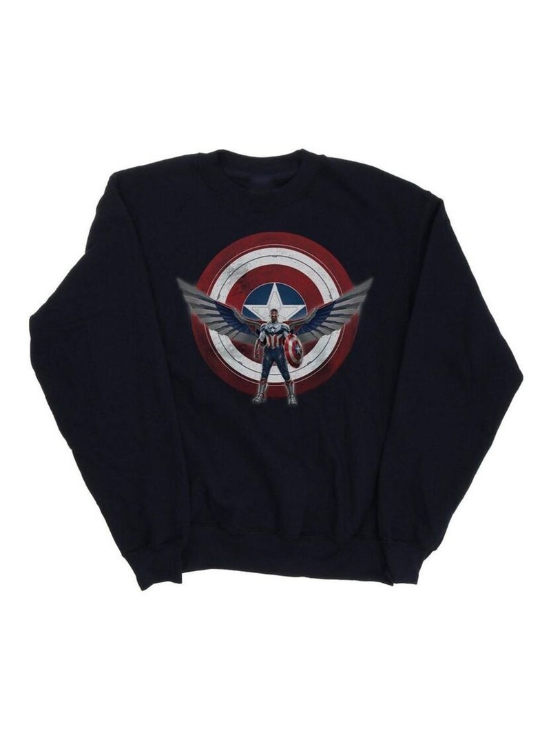Marvel - Sweat Bleu marine - Kiabi