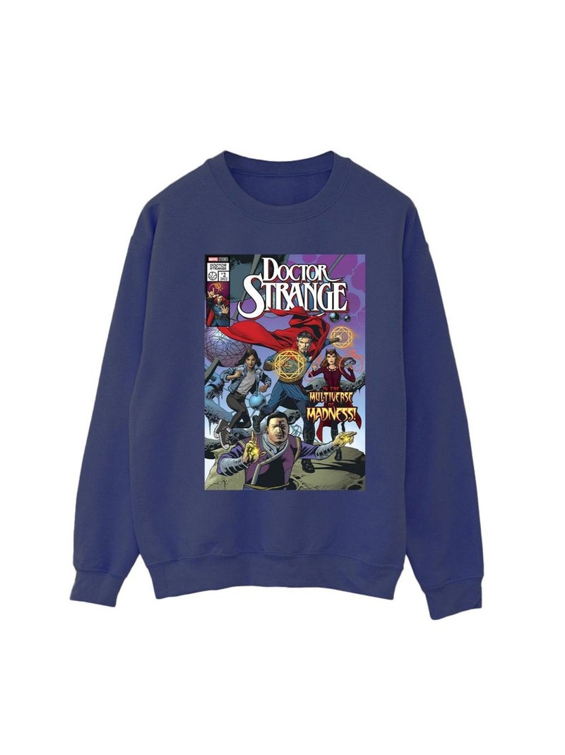 Marvel - Sweat Bleu marine - Kiabi
