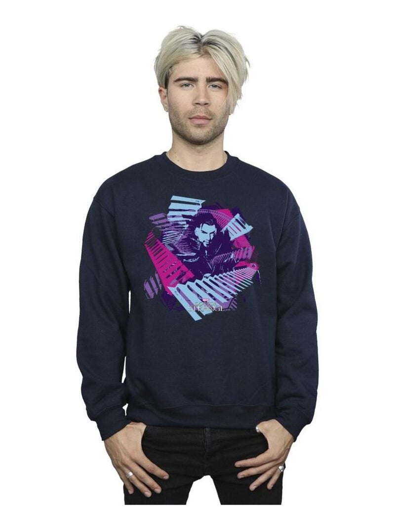 Marvel - Sweat Bleu marine - Kiabi