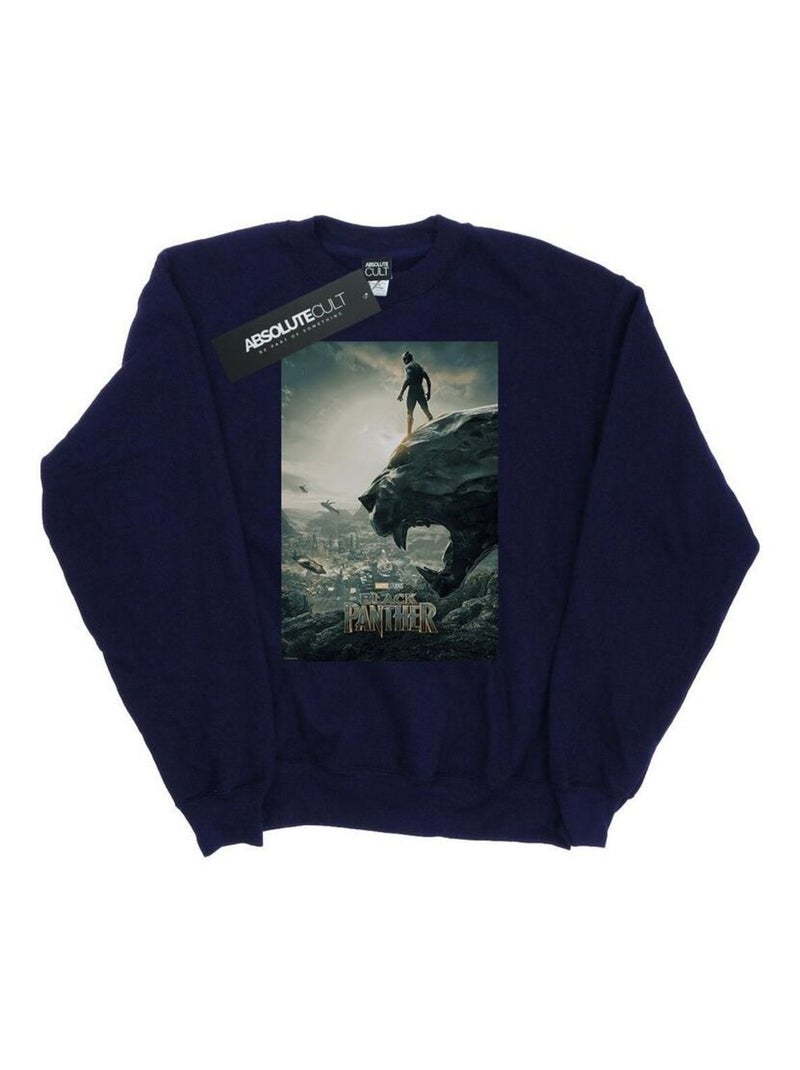 Marvel - Sweat Bleu marine - Kiabi