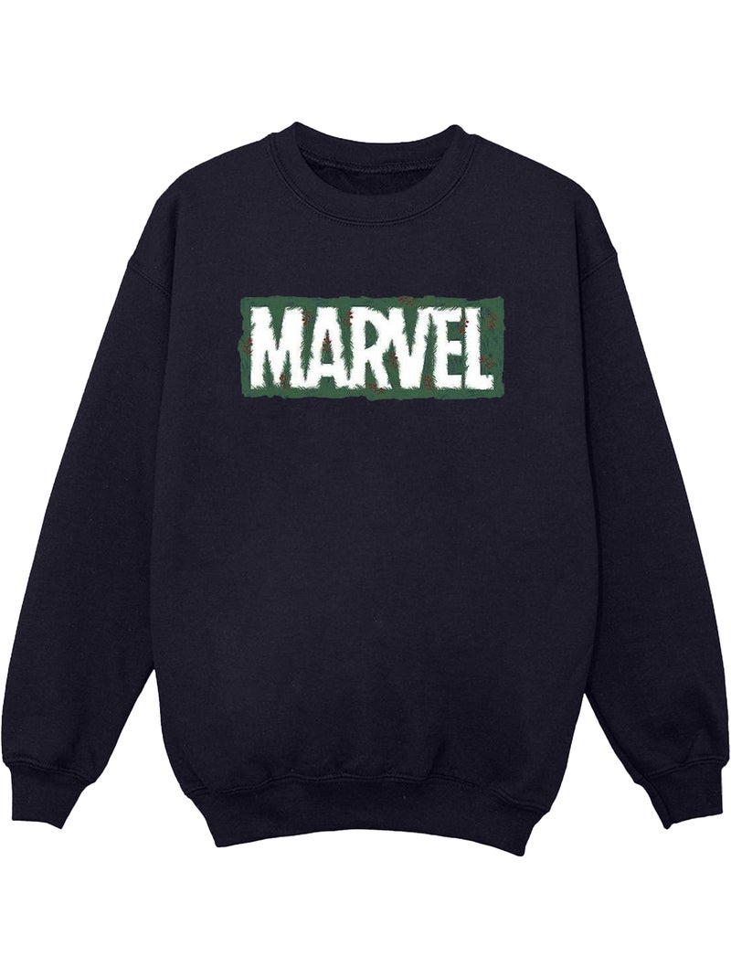 Marvel - Sweat Bleu marine - Kiabi