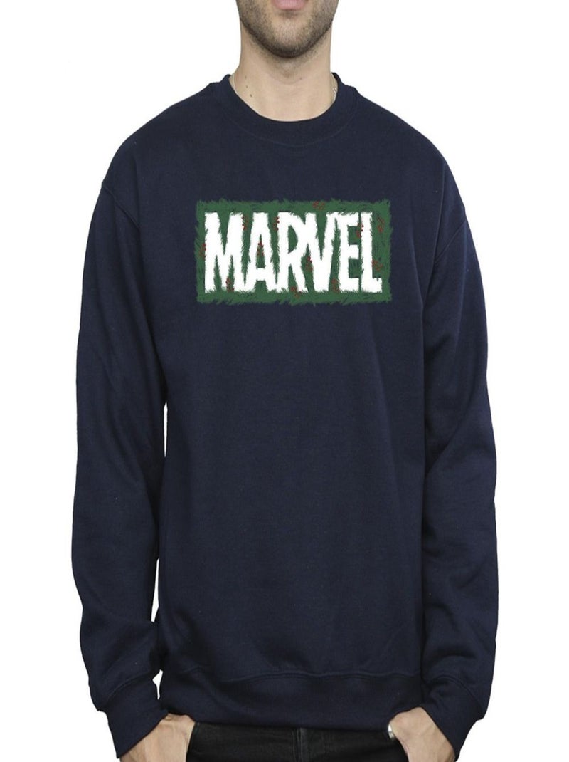 Marvel - Sweat Bleu marine - Kiabi