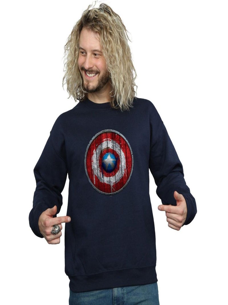 Marvel - Sweat Bleu marine - Kiabi