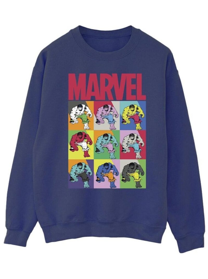 Marvel - Sweat Bleu marine - Kiabi