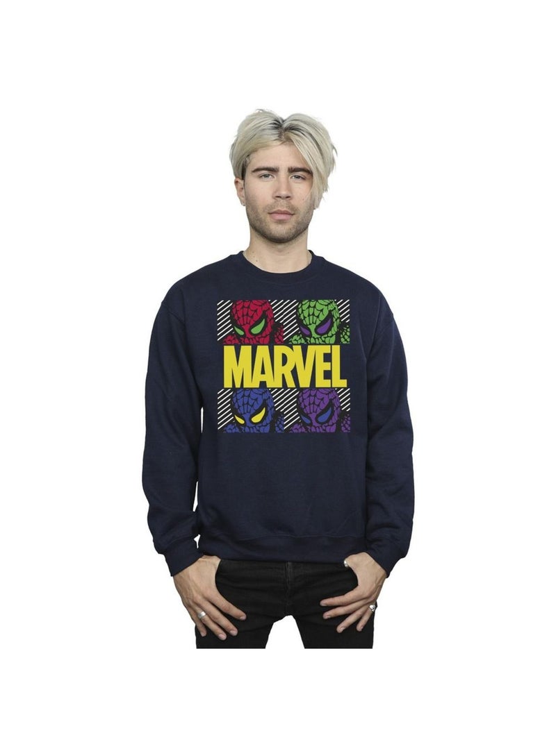 Marvel - Sweat Bleu marine - Kiabi