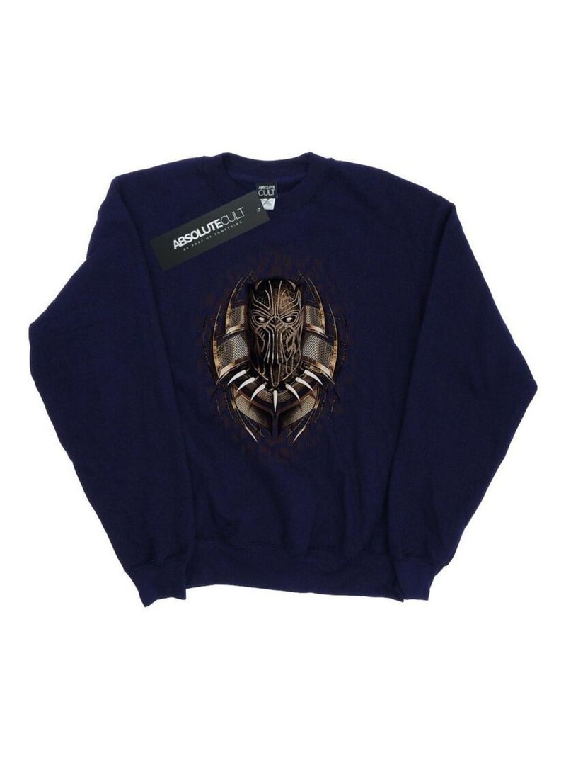 Marvel - Sweat Bleu marine - Kiabi