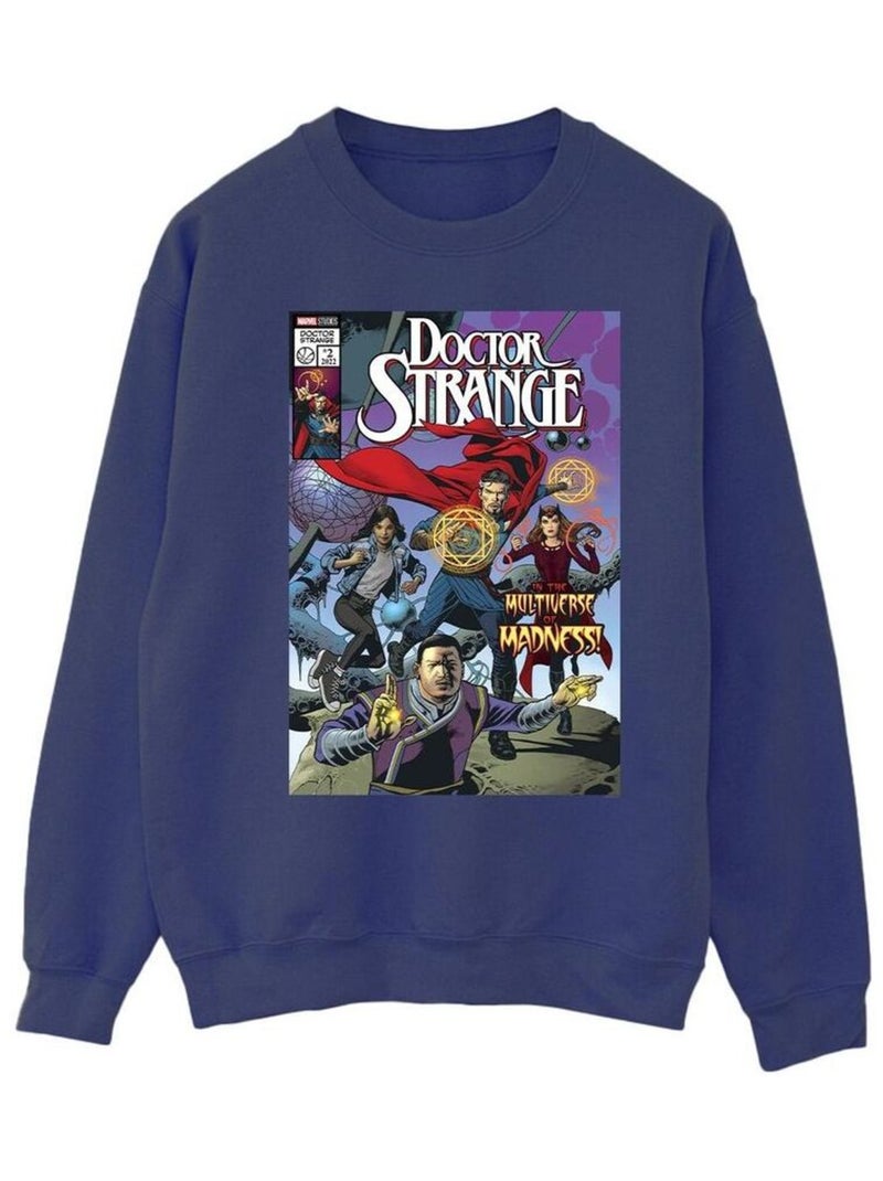 Marvel - Sweat Bleu marine - Kiabi