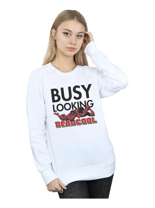 Marvel - Sweat BUSY LOOKING DEADCOOL - Kiabi