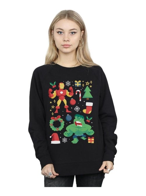 Marvel - Sweat CHRISTMAS DAY - Kiabi
