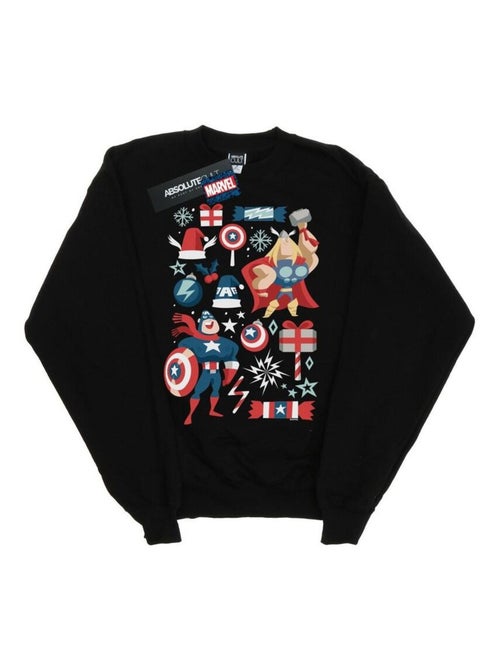 Marvel - Sweat CHRISTMAS DAY - Kiabi Marvel - Sweat CHRISTMAS DAY - Kiabi