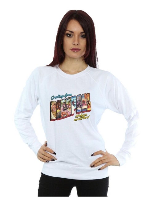 Marvel - Sweat DEADPOOL GREETINGS - Kiabi