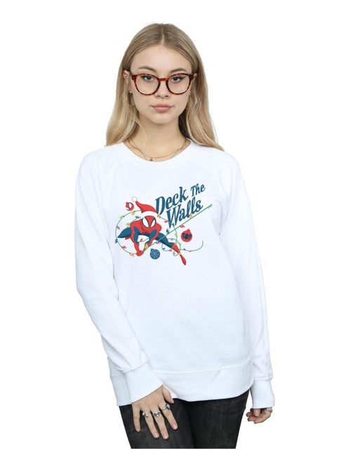 Marvel - Sweat DECK THE WALLS - Kiabi