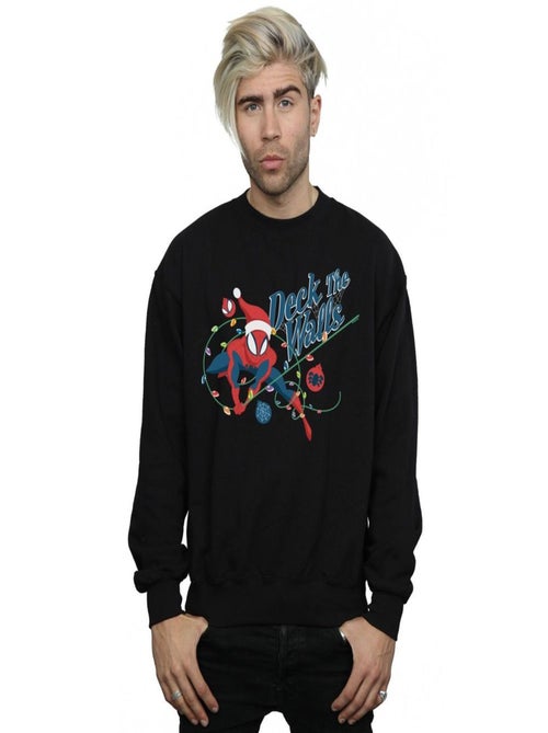 Marvel - Sweat DECK THE WALLS - Kiabi Marvel - Sweat DECK THE WALLS - Kiabi