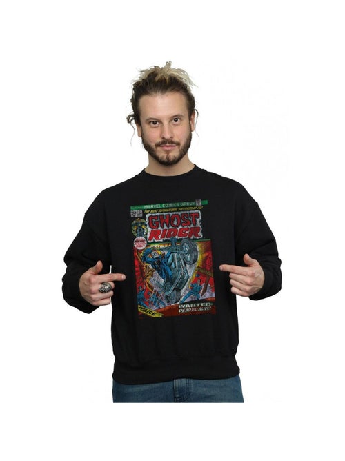 Marvel - Sweat GHOST RIDER DISTRESSED COMIC COVER - Kiabi