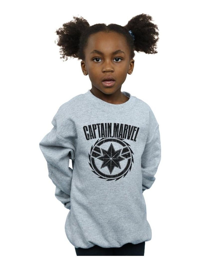 Marvel - Sweat Gris chiné - Kiabi
