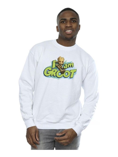 Marvel - Sweat GUARDIANS OF THE GALAXY AM GROOT - Kiabi Marvel - Sweat GUARDIANS OF THE GALAXY AM GROOT - Kiabi