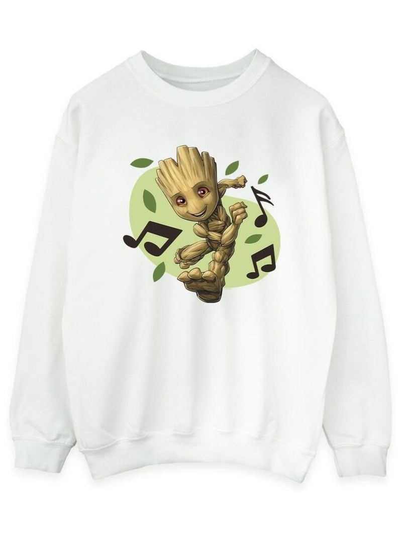 Marvel - Sweat GUARDIANS OF THE GALAXY Blanc - Kiabi