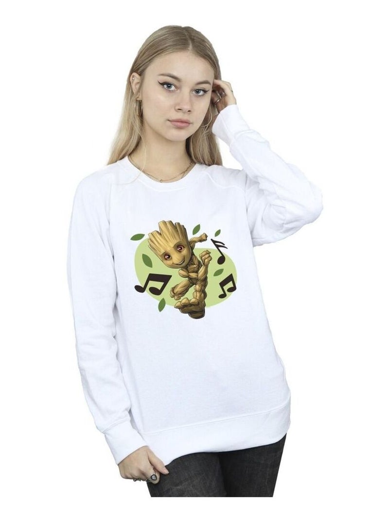 Marvel - Sweat GUARDIANS OF THE GALAXY Blanc - Kiabi