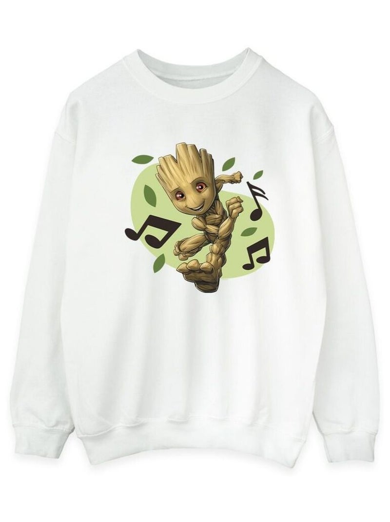 Marvel - Sweat GUARDIANS OF THE GALAXY Blanc - Kiabi