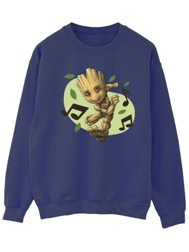 Marvel - Sweat GUARDIANS OF THE GALAXY Bleu marine - Kiabi