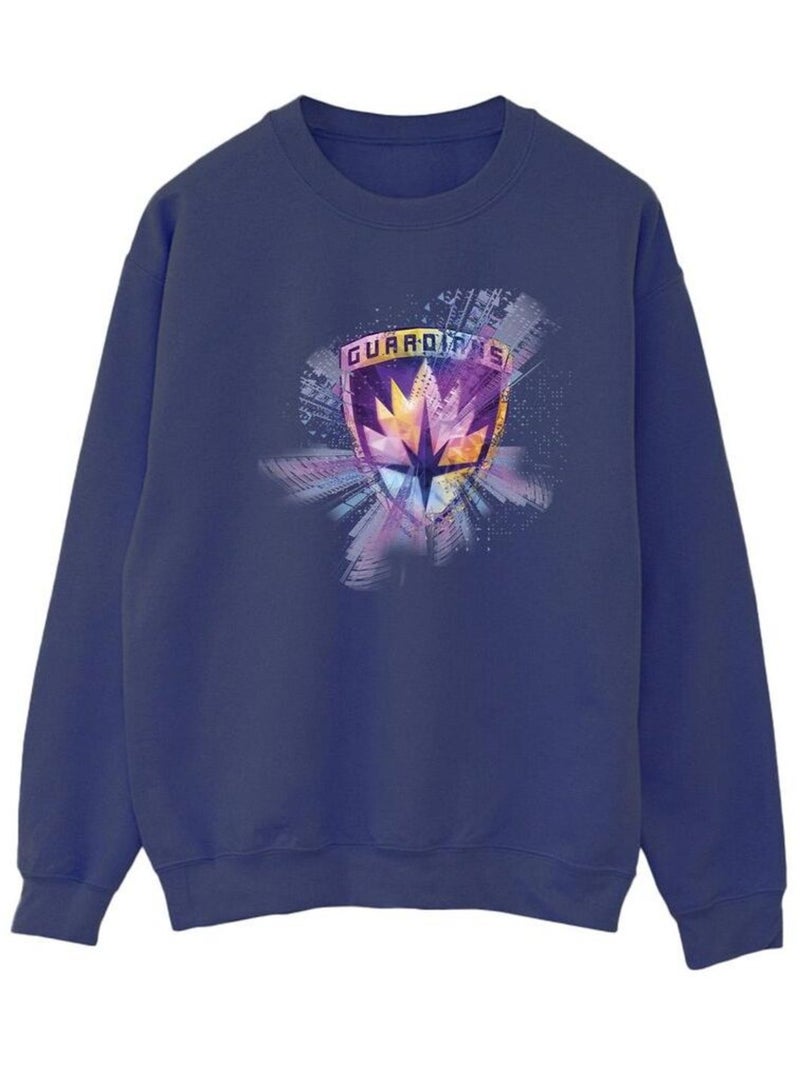 Marvel - Sweat GUARDIANS OF THE GALAXY Bleu marine - Kiabi