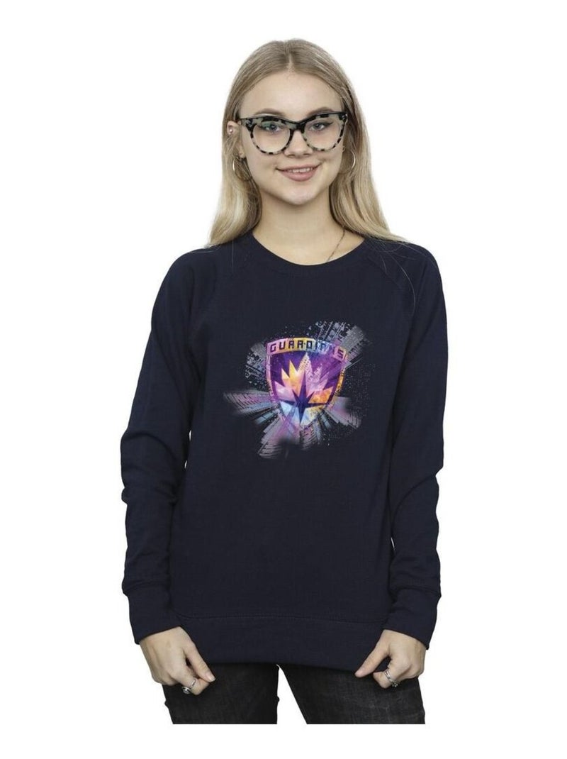Marvel - Sweat GUARDIANS OF THE GALAXY Bleu marine - Kiabi