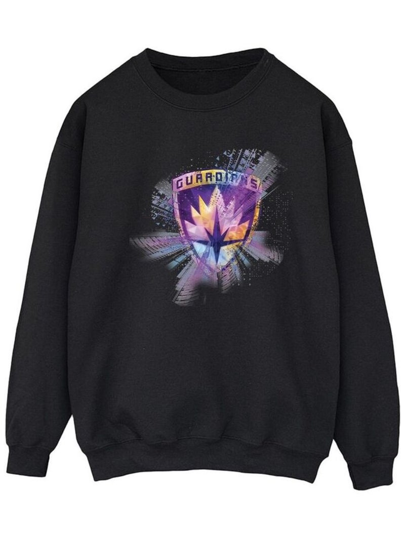 Marvel - Sweat GUARDIANS OF THE GALAXY Noir - Kiabi