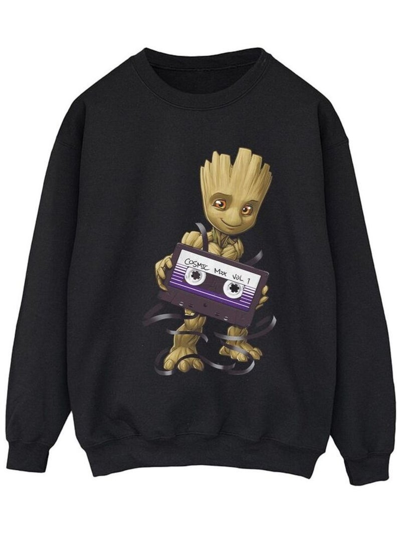 Marvel - Sweat GUARDIANS OF THE GALAXY Noir - Kiabi