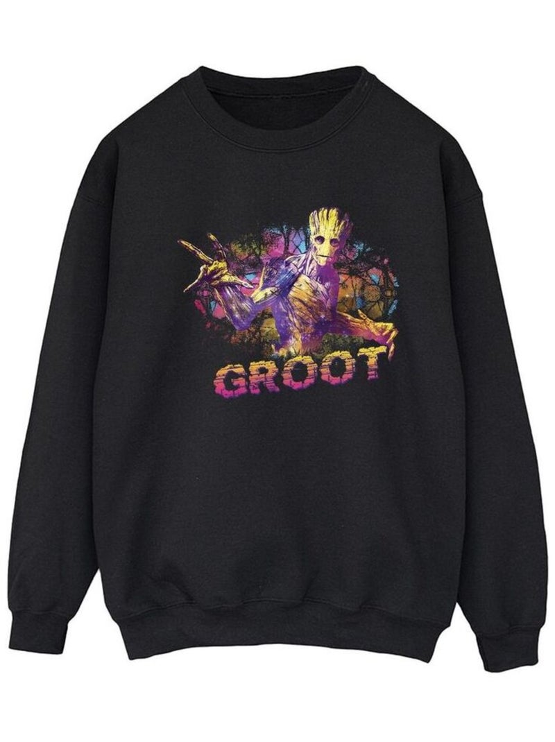 Marvel - Sweat GUARDIANS OF THE GALAXY Noir - Kiabi
