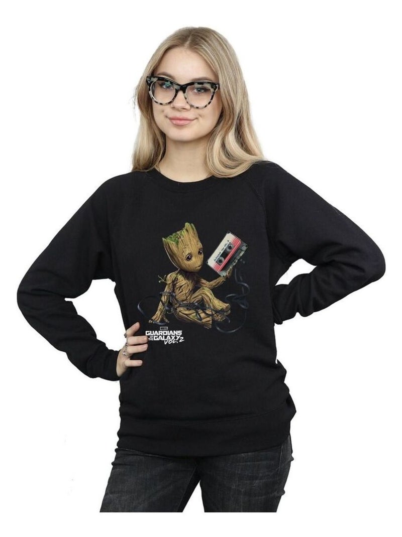Marvel - Sweat GUARDIANS OF THE GALAXY Noir - Kiabi