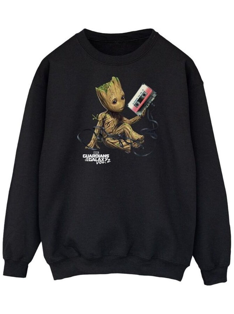 Marvel - Sweat GUARDIANS OF THE GALAXY Noir - Kiabi