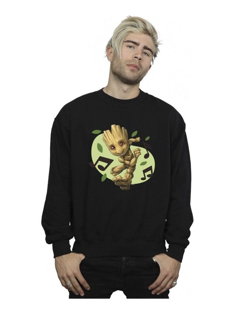 Marvel - Sweat GUARDIANS OF THE GALAXY Noir - Kiabi