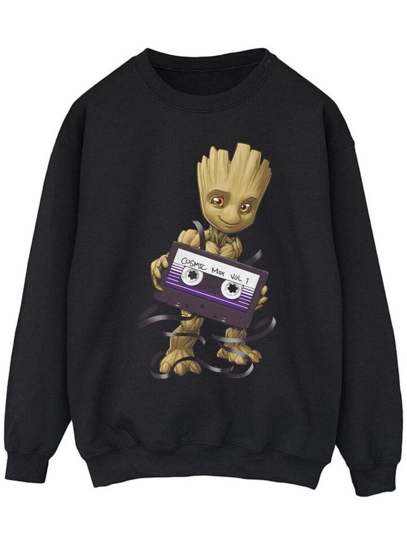 Marvel - Sweat GUARDIANS OF THE GALAXY Noir - Kiabi