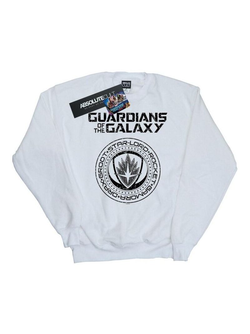 Marvel - Sweat GUARDIANS OF THE GALAXY VOL. Blanc - Kiabi