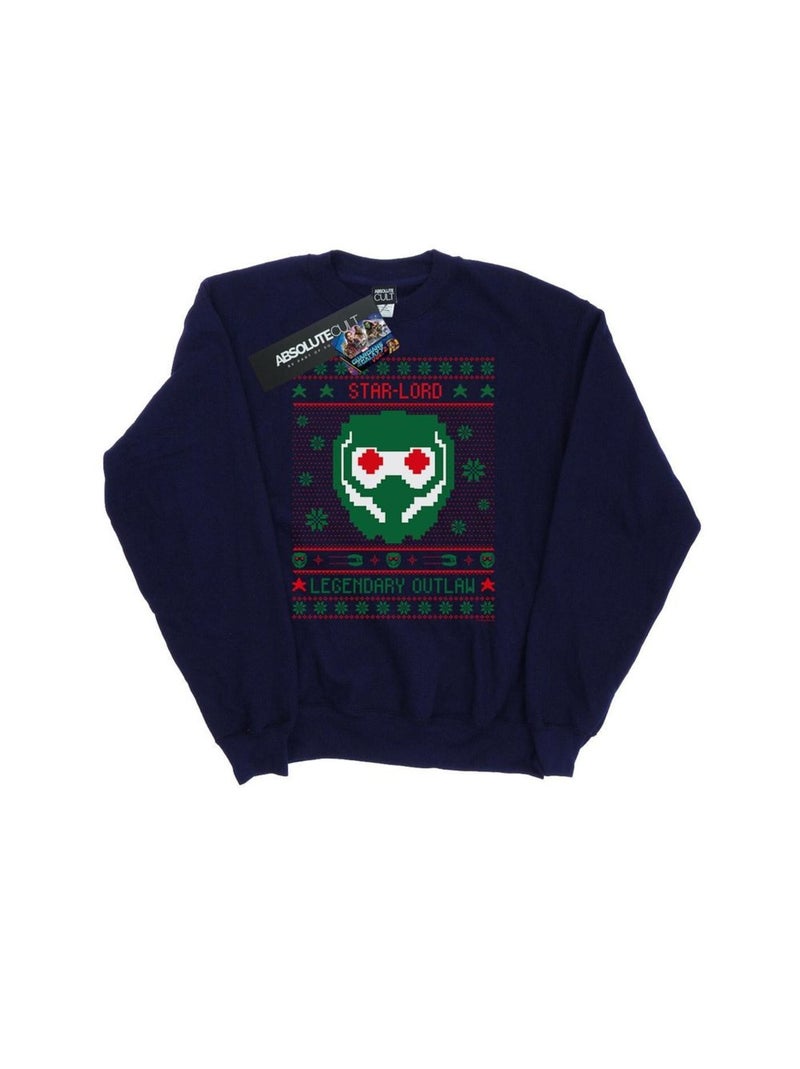 Marvel - Sweat GUARDIANS OF THE GALAXY VOL. Bleu marine - Kiabi