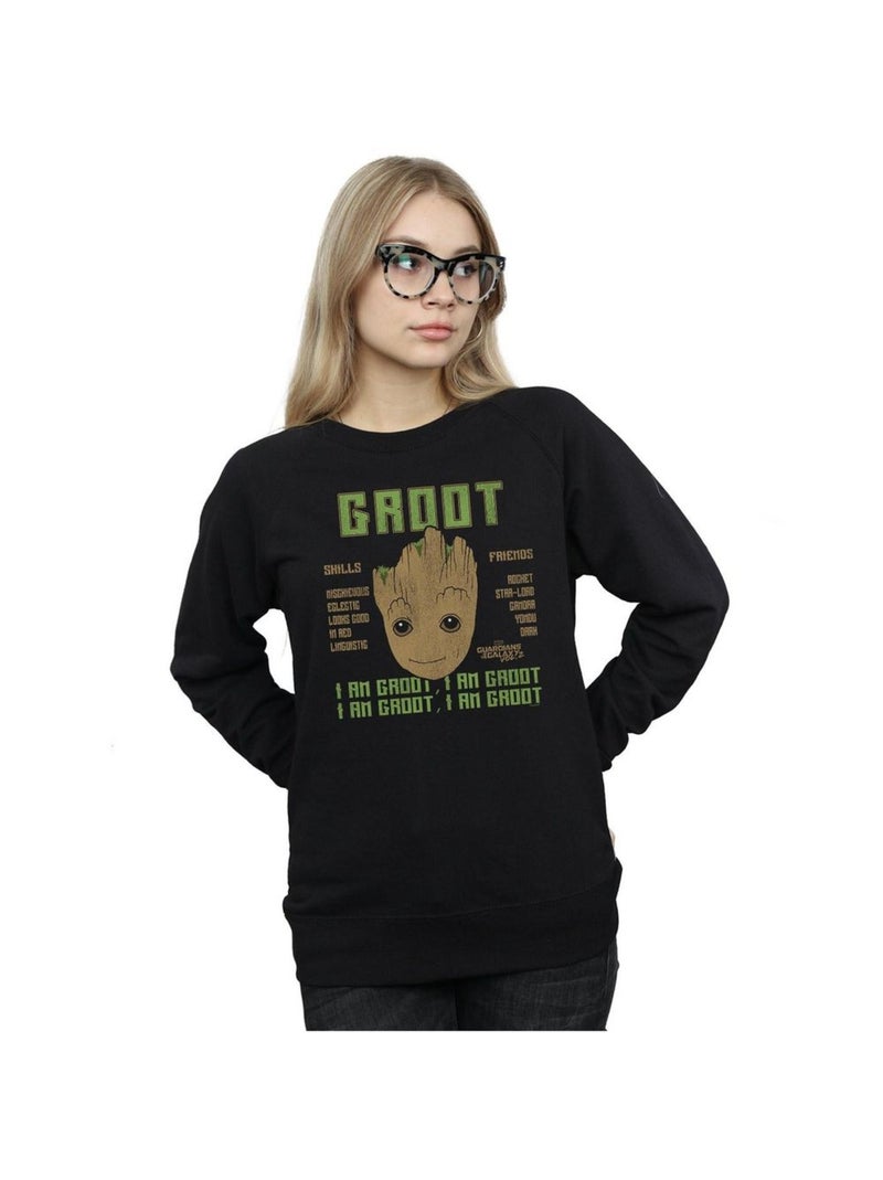 Marvel - Sweat GUARDIANS OF THE GALAXY VOL. SKILLS Noir - Kiabi