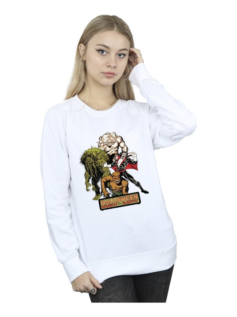 Marvel - Sweat HALLOWEEN Blanc - Kiabi
