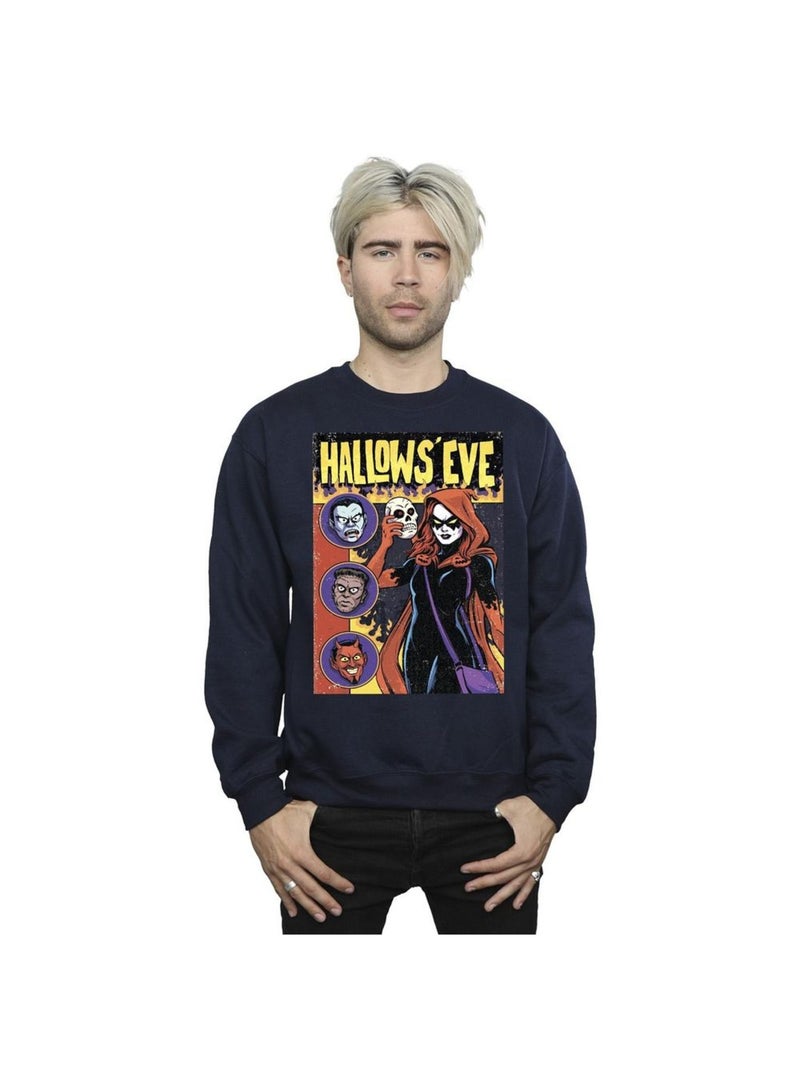 Marvel - Sweat HALLOWS EVE Bleu marine - Kiabi