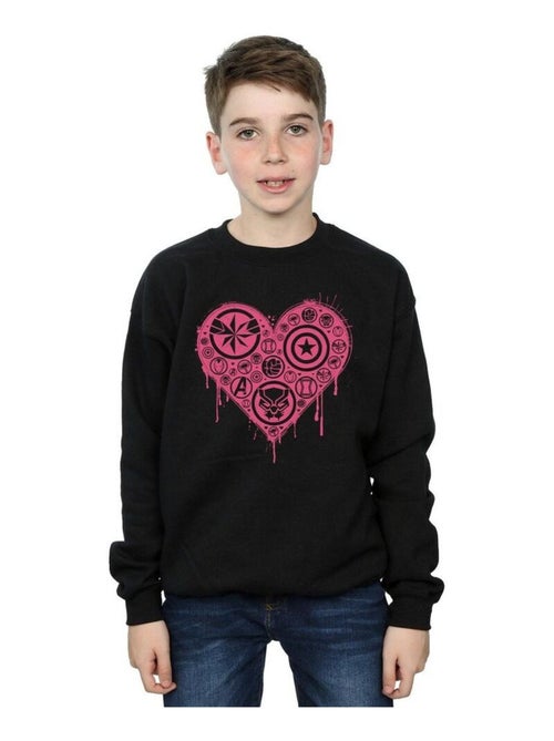 Marvel - Sweat HEART AVENGERS - Kiabi