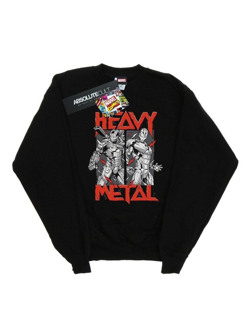 Marvel - Sweat HEAVY METAL Noir - Kiabi